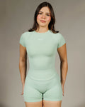 Stone Fitted Top Mint Green 1