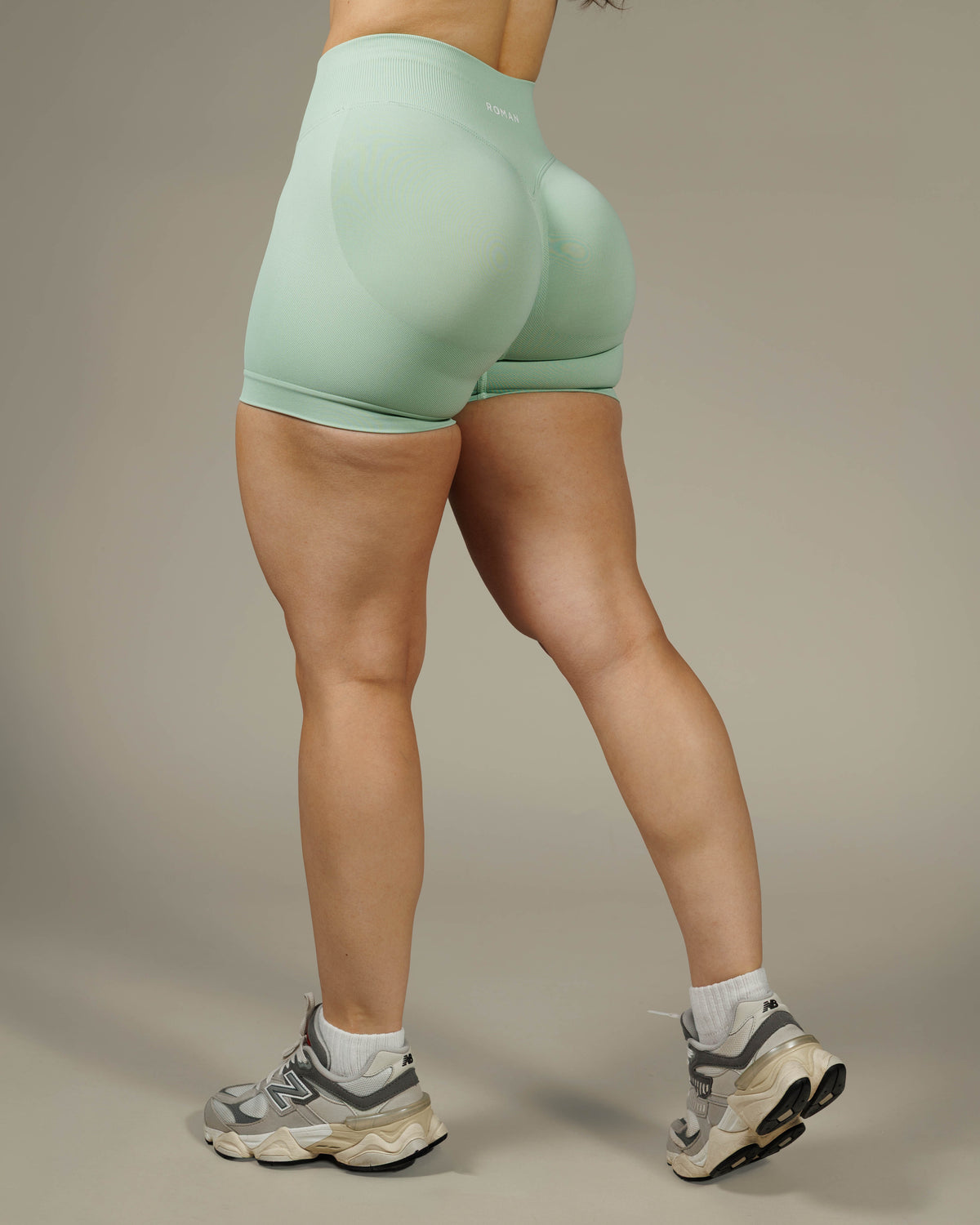 Stone Shorts 4.5" Mint Green 2