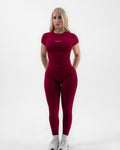 Stone Fitted Top Raspberry 1