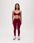 Stone Minimal Halter Bra Raspberry 1