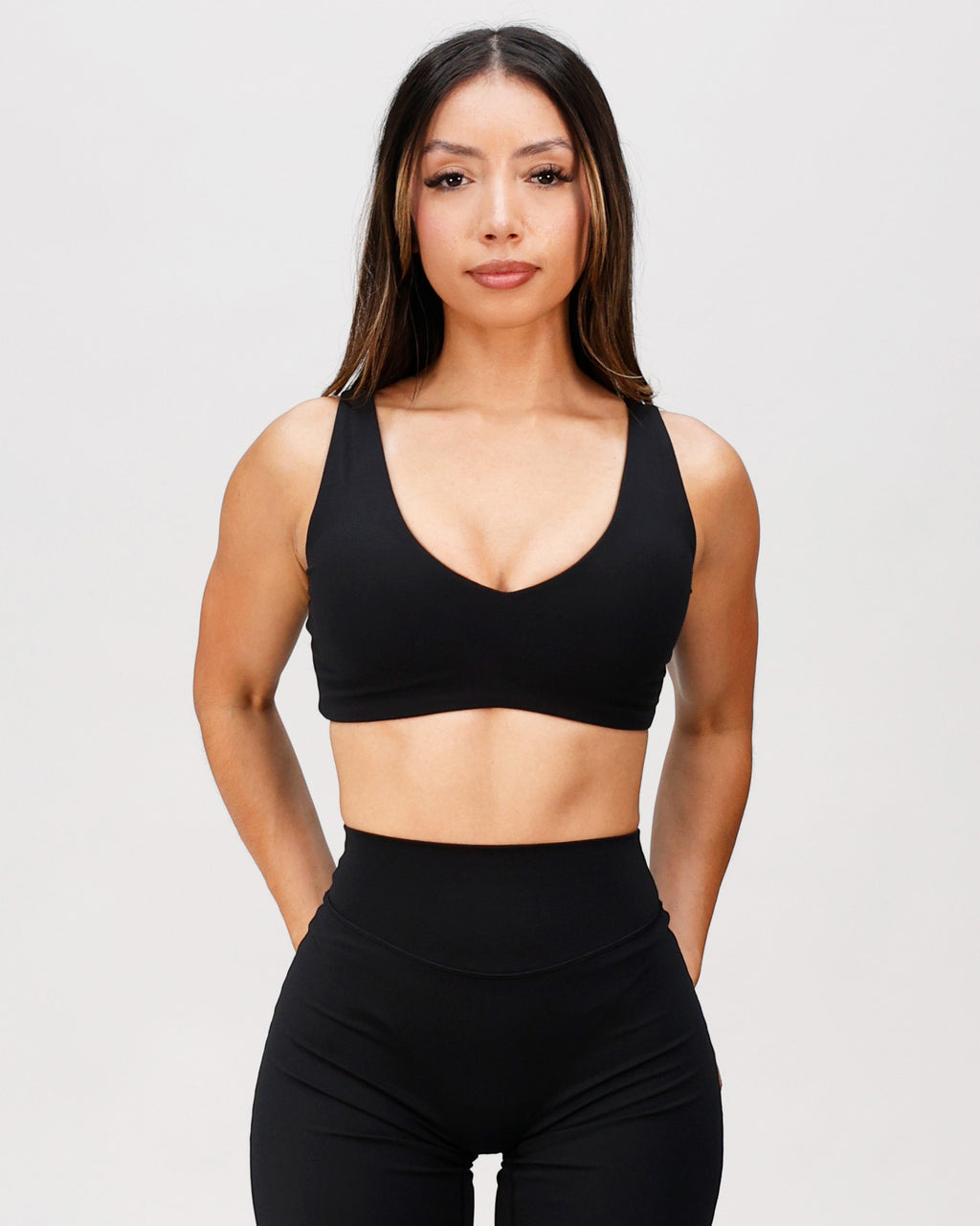 Form Scoop Bra Black