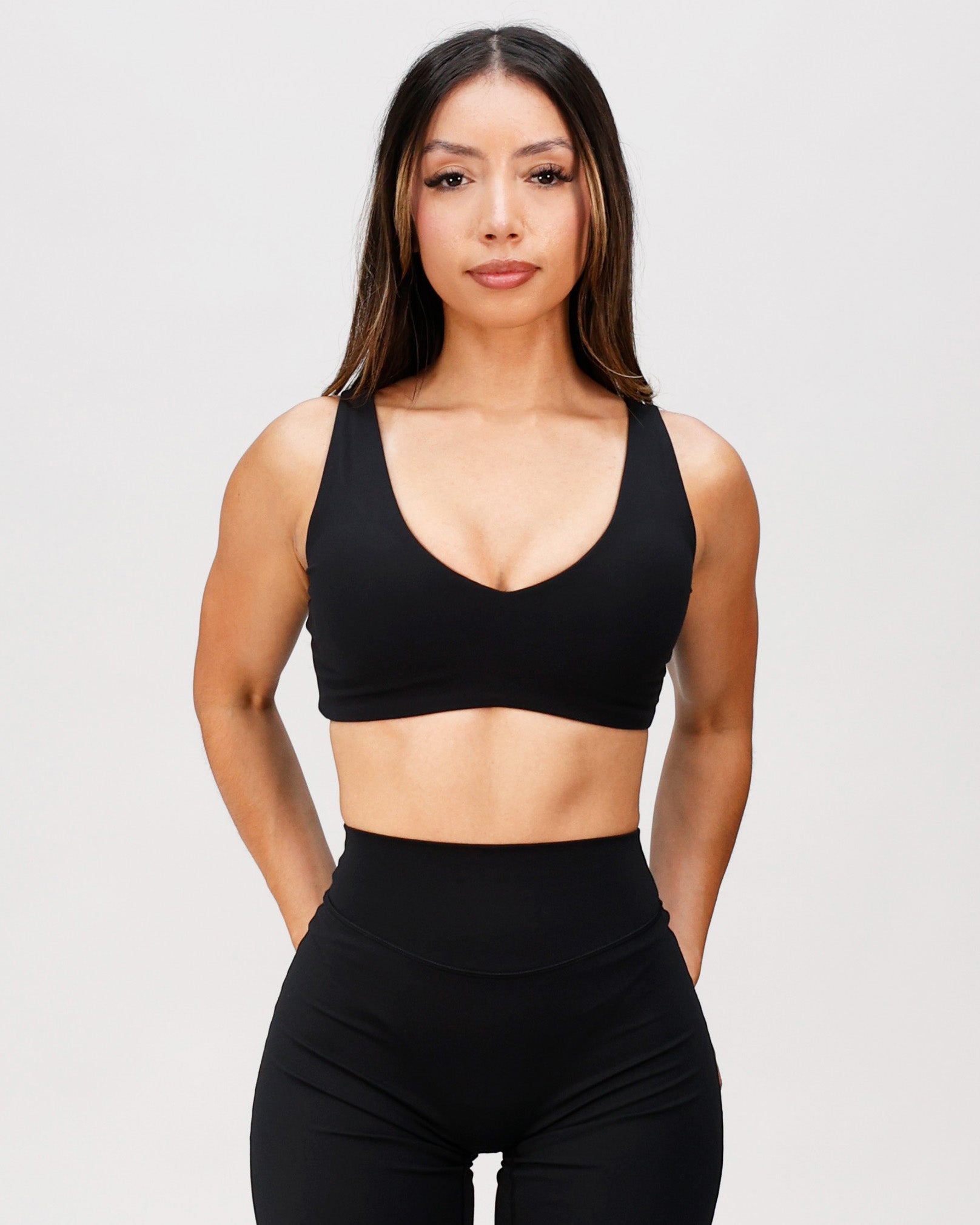 Form Scoop Bra Black