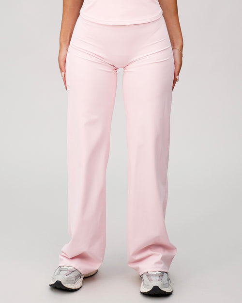 Form Wide Leg Pants - Short Soft Pink