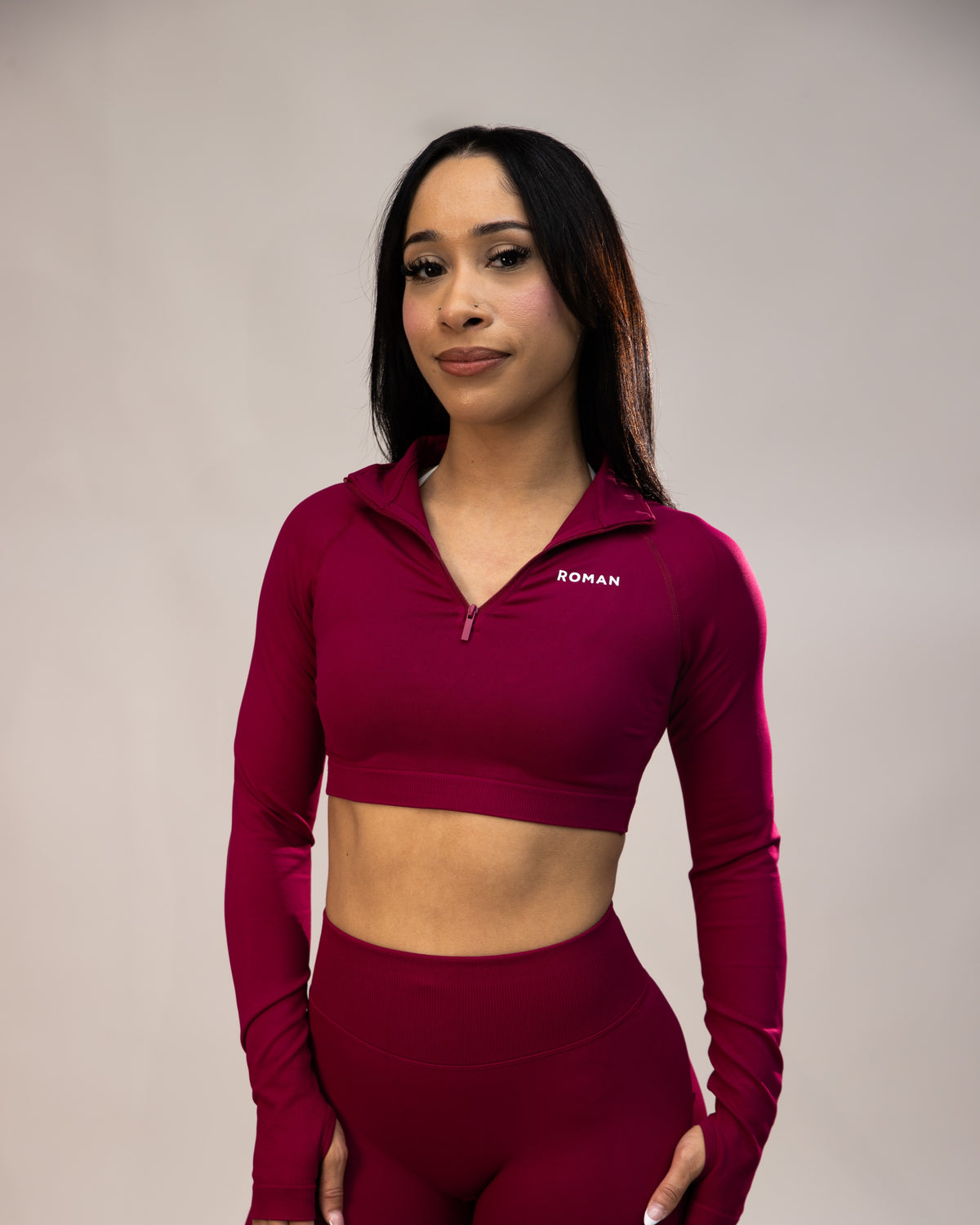 Stone Crop Jacket Raspberry 1