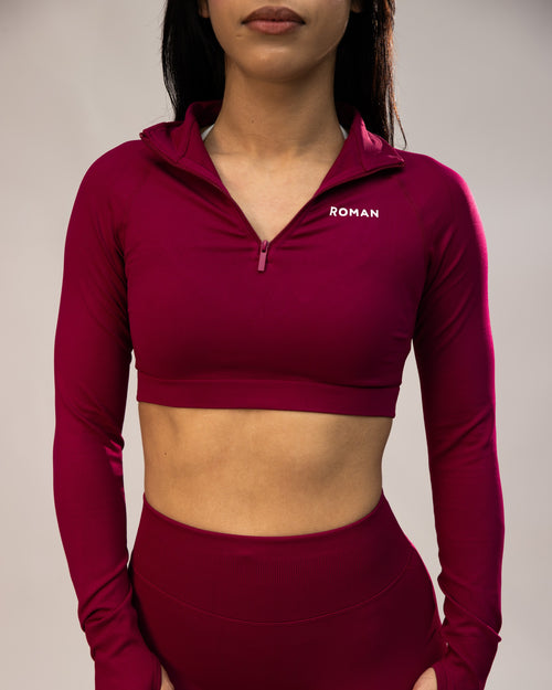 Stone Crop Jacket Raspberry 2