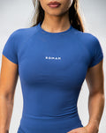 Stone Fitted Top Steel Blue 2