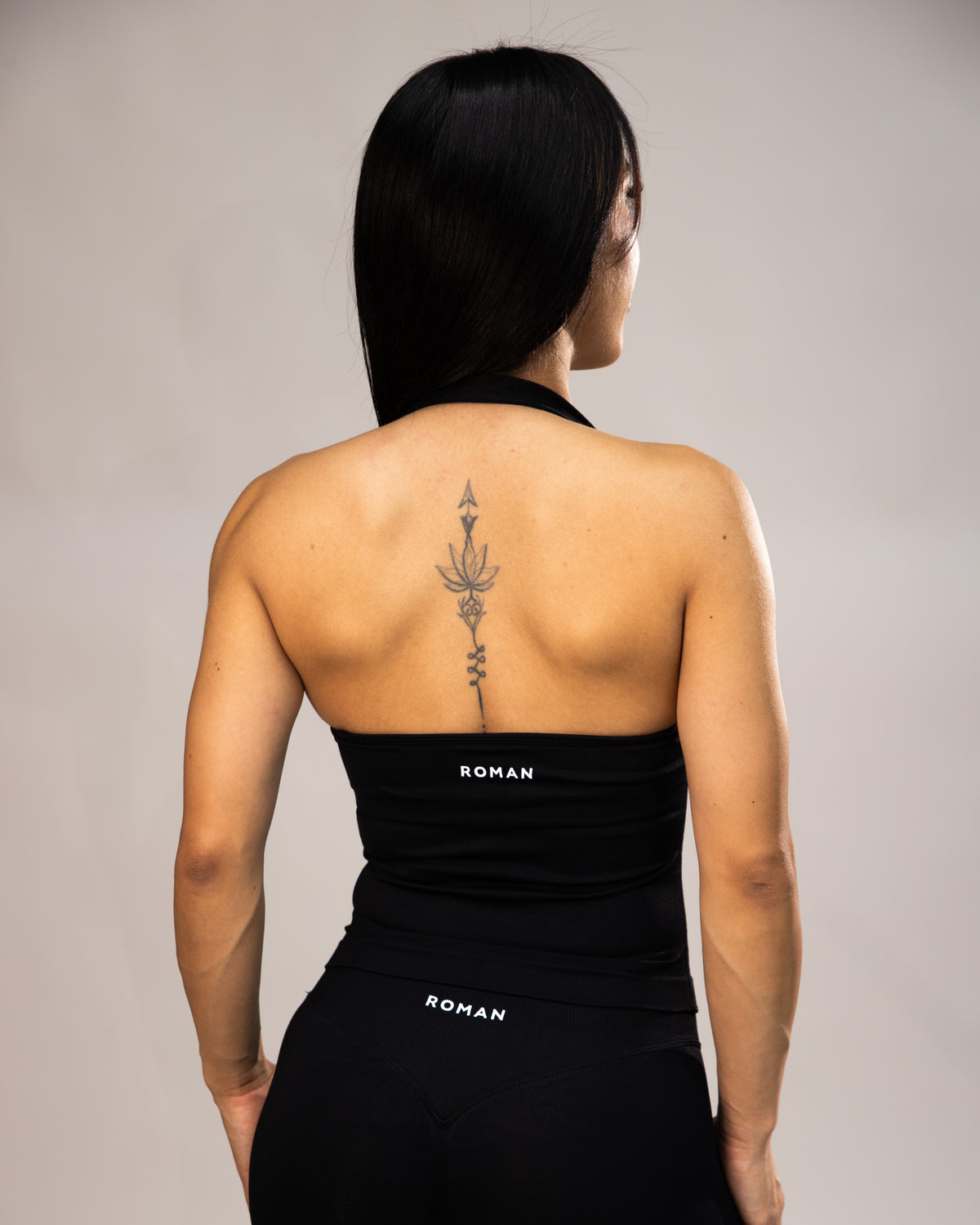 Stone Halter Top Black 3
